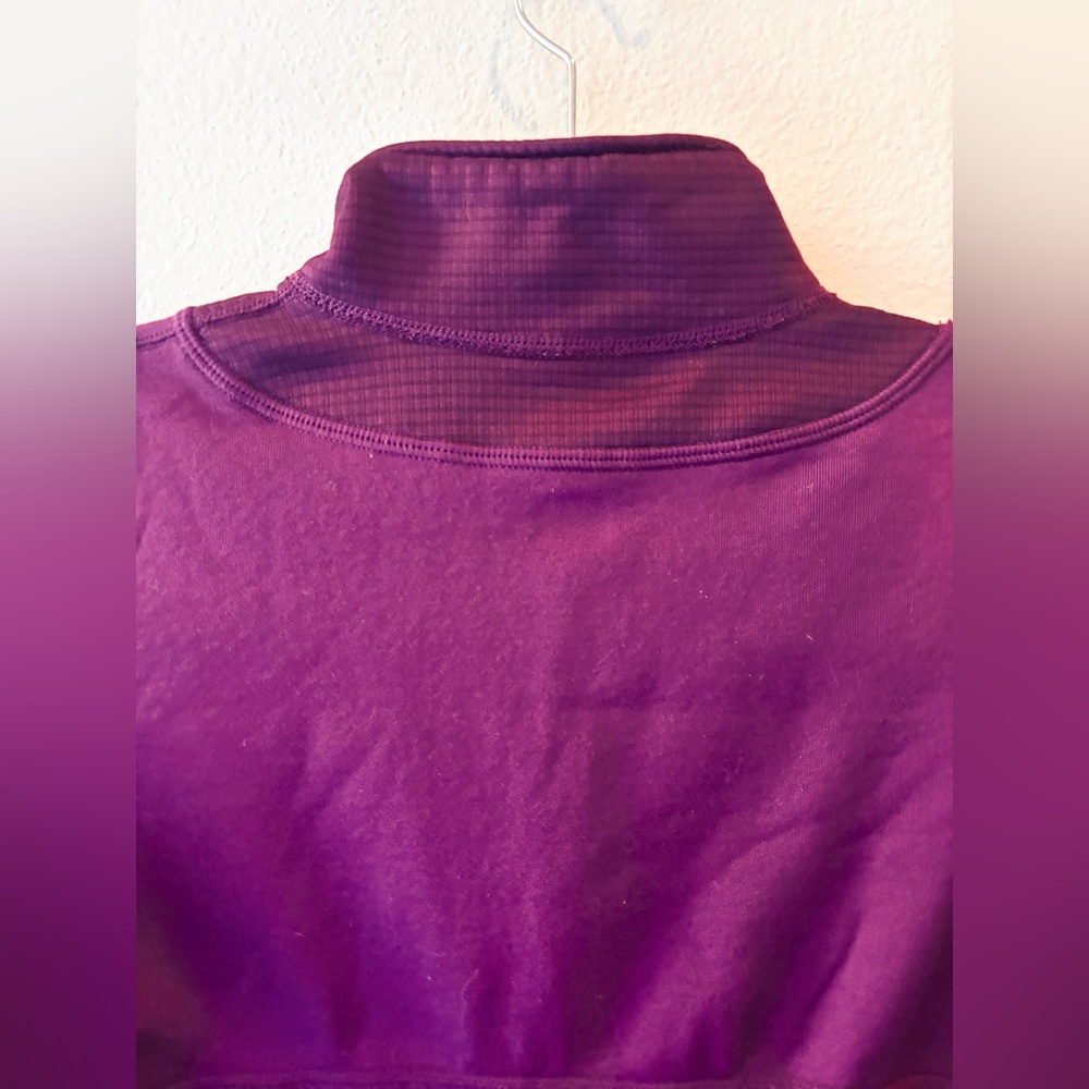 REI Women's Plum Quarter-Zip Fleece - Picture 7 of 9